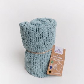 Babymatex Lili tengeri zöld gyerek pléd, 75 x 100 cm