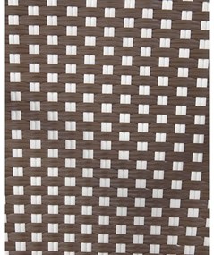 Barna fém-műanyag kerti szék Marilyn – Kave Home