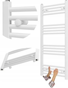 Fürdőszobai Radiátor Fehér Létra 50x110 cm Radiátor Modern Breno