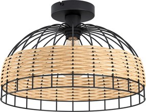 EGLO 43398 ANWICK Vintage Mennyezeti Lámpák Barna, Fekete E27 IP20