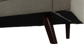 Kinyitható kanapé, szürke-barna TAUPE szövet, OTISA