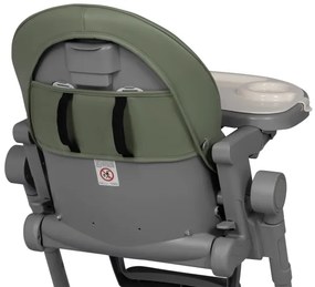 Lionelo - CORA PLUS 2 az 1-ben gyermek etetőszék, olívazöld