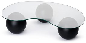 Kávézóasztal Sphere Fekete