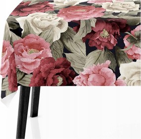 Abrosz Dekoratív Asztal 140x200 Virágok 7832