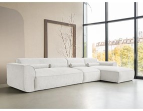 Fehér sarokkanapé (jobb oldali) Flex Felix – Miuform