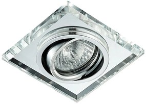 Prezent ELEGANT GLASS MOVABLE 71063 Beépíthető spotlámpa 1x50W/GU10 IP20