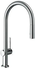 Hansgrohe Talis mosogató csaptelep kihúzható zuhannyal, 2 áram króm 72800000