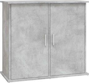 vidaXL betonszürke akváriumállvány 81 x 36 x 73 cm rétegelt fából