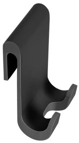 WENKO 24171100 - Zuhanylehúzó MOLA 21x24,5 cm rozsdamentes acél/fekete