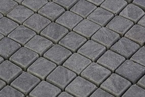 DIVERO Andezit mozaik fekete csempe 1 m2