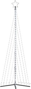 hideg fehér LED karácsonyfa 495 LED 300,5 cm