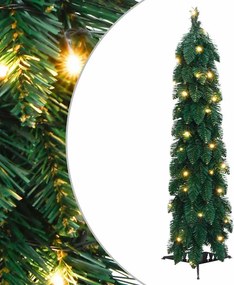 vidaXL megvilágított műkarácsonyfa 45 LED-del 90 cm