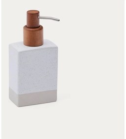 Krémszínű kerámia szappanadagoló 650 ml Careli – Kave Home