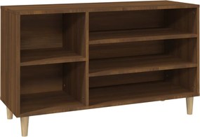 vidaXL barna tölgyszínű szerelt fa cipősszekrény 102x36x60 cm