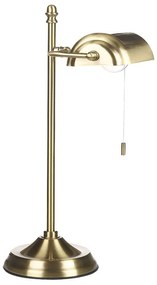 Arany fém asztali lámpa 52 cm MARAVAL Beliani