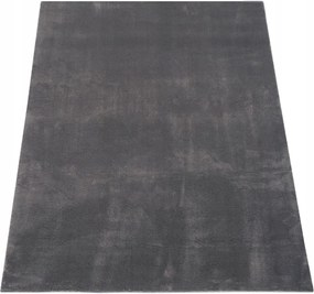 Shaggy Szőnyeg Nappaliba Szürke Hálószoba Puha Shaggy Szőnyeg Divatos 50X80