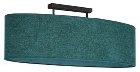 Duolla - Felületre szerelhető csillár OVAL 2xE27/15W/230V zöld