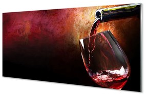 Akrilkép vörösbor 120x60 cm