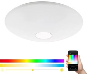 Eglo 33271-LED RGBW dimmelhető mennyezeti lámpa TOTARI-C 34W/230V, 60 cm, DO