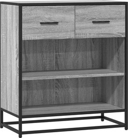 vidaXL komód Szürke Sonoma 68x35x76 cm Gépi úton előállított fa