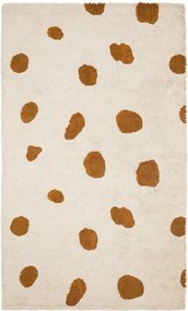 Krémszínű mosható-kézi szövésű pamut gyerek szőnyeg 90x150 cm Tandani – Kave Home