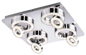 Leuchten Direkt 14522-17 - LED Spotlámpa TIM 4xLED/2,8W/230V + 4xLED/3,1W 14522-17