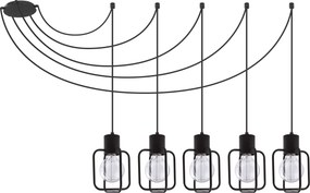 Sigma lighting loft függeszték aura fekete sig31108