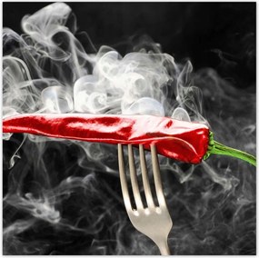 Poszterek 30x30 Piros paprika Füst