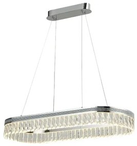 THALIA LED dimmelhető kristálycsillár kábellel LED/50W/230V 3000-6000K + távirányító