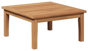 2 darabos Kerti Pad Készlet Tömör Fa Teak