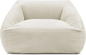 Bézs kordbársony babzsákfotel Lilibet – Bobochic Paris