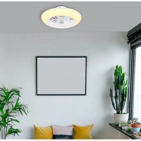 Globo 03632W - LED mennyezeti lámpa ventilátorral LAFEE LED/18W/230V