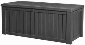 Keter Rockwood 570 L kerti box, grafit
