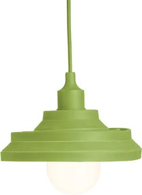 RENDL AMICI függő szilikon lámpa zöld 230V LED E27 15W