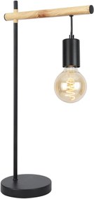 Candellux Izzy asztali lámpa 1x60 W fekete 41-80042