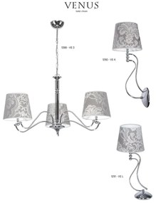 JUPITER 1289-VS5 - VENUS függeszték 5xE27/60W