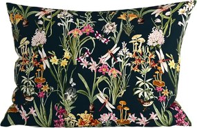 Mikroszálas párnahuzat MYSTIC GARDEN 50x70 cm, sötétzöld