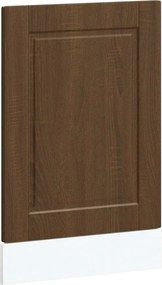 vidaXL mosogatógép panel "Porto" Barna tölgy 45x1,5x67cm Méretezett fa