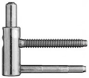 Otlav pánt 3D hosszúcsap.16mm FIÚ Ezüst csaphossz 57 mm