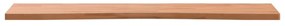 tömör bükkfa íróasztallap 110 x (50-55) x 2,5 cm
