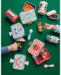 Skip Hop - Thermo ételtartó kanállal/villával SPARK STYLE 325 ml szivárvány