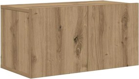 vidaXL TV szekrény garnitúra Barna 60 x 30 x 30 cm Faanyag