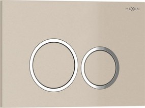 Mexen Tex 01 öblítő gomb, bézs - 6101-07