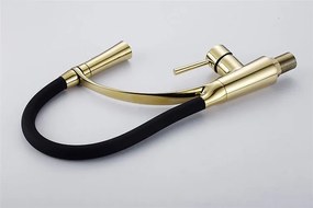 Konyhai csaptelep Rea GASPAR high BLACK / GOLD