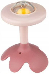 Canpol Babies Érzékszervi csörgő fogazóval, rózsaszín