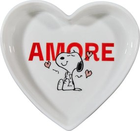 PEANUTS szív alakú tálka 10,3 cm , Amore