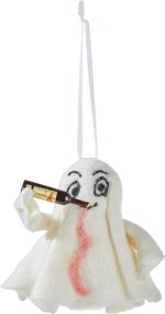 HANG ON filc dísz , szellem borosüveggel