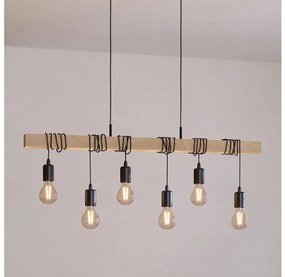Eglo 43513 - TOWNSHEND kábeles csillár 6xE27/60W/230V