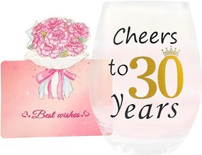 Alkalmi Pohár 30. Születésnapra Születésnapi Ajándék Neki