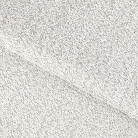 Krémszínű buklé kinyitható sarokkanapé (jobb oldali-heverő résszel) Blezalt – ELTAP